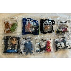Lot of 8 McDonald’s Happy Meal Toys, Sealed (except 1)